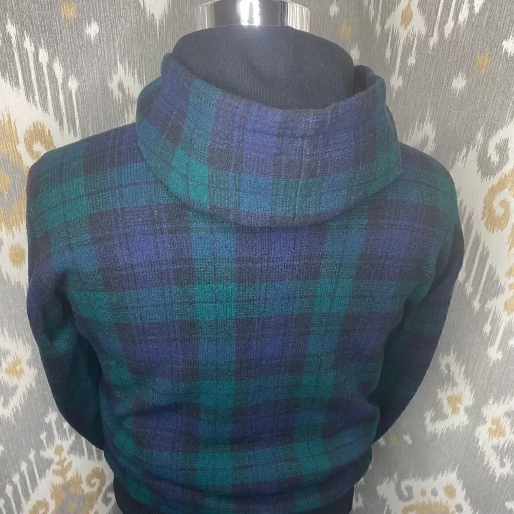 Polo Ralph Lauren Black-Watch Lambswool L/S Knit Hoodie Sweater